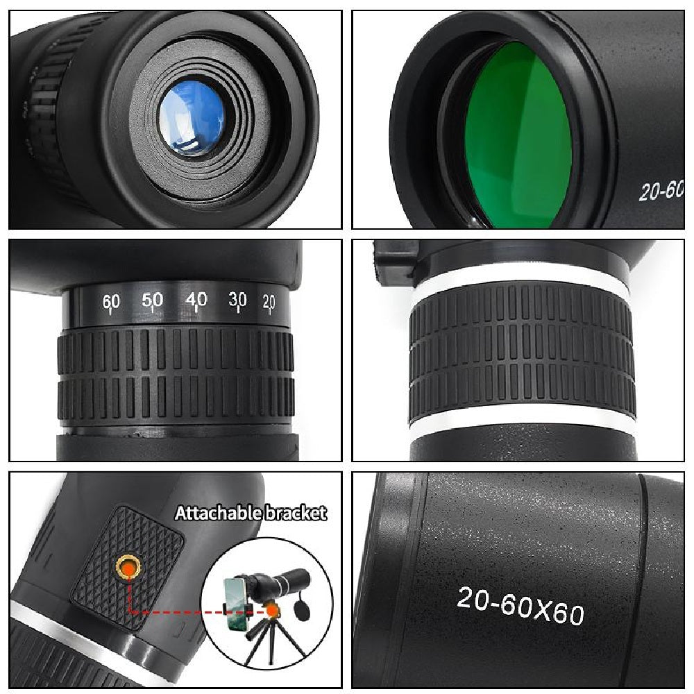 Telescopio Monocular de Alta Definición para Naturaleza y Fauna