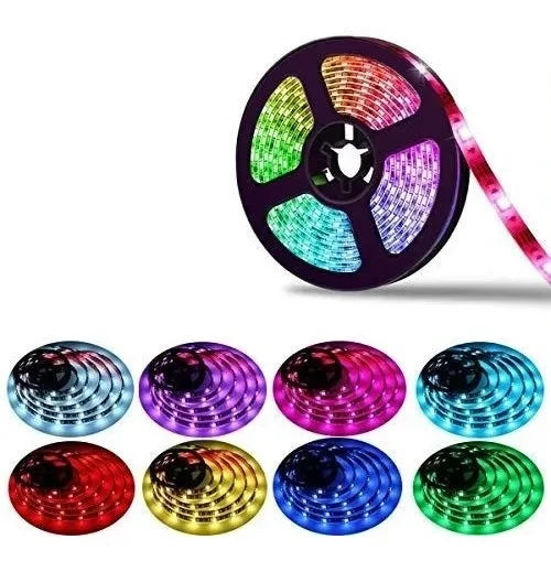 Tira De Luces Led Rgb Bluetooth